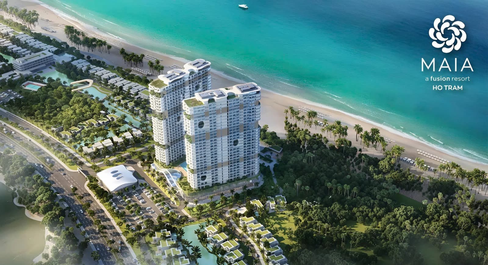 Phối cảnh Maia Resort Hồ Tràm